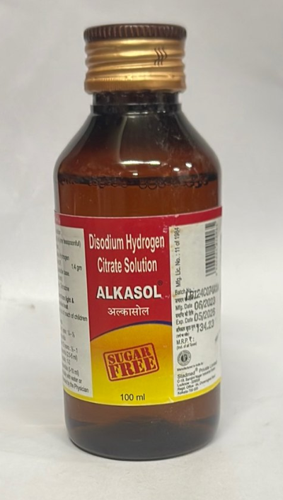 Alkasol Syrup Uses in Hindi